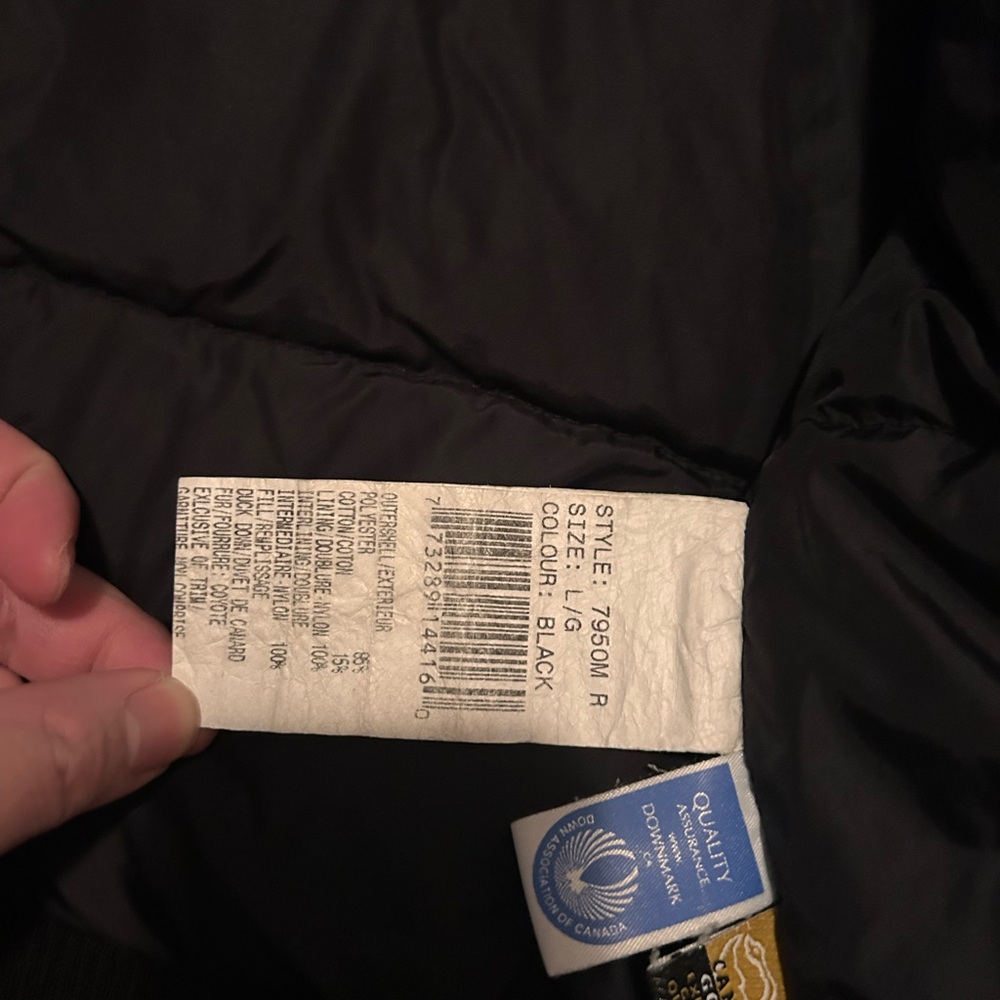 Men's Black Hooded Jacket - Picture 6 of 10